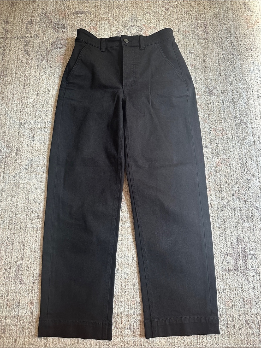 NEW Everlane Straight-Leg Jeans - Black